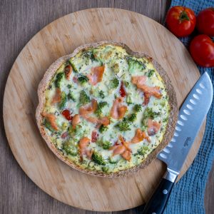 wrap quiche broccoli zalm