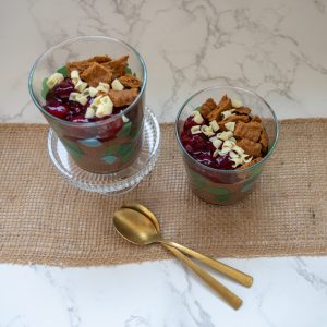 Haverrijst chocolade mousse