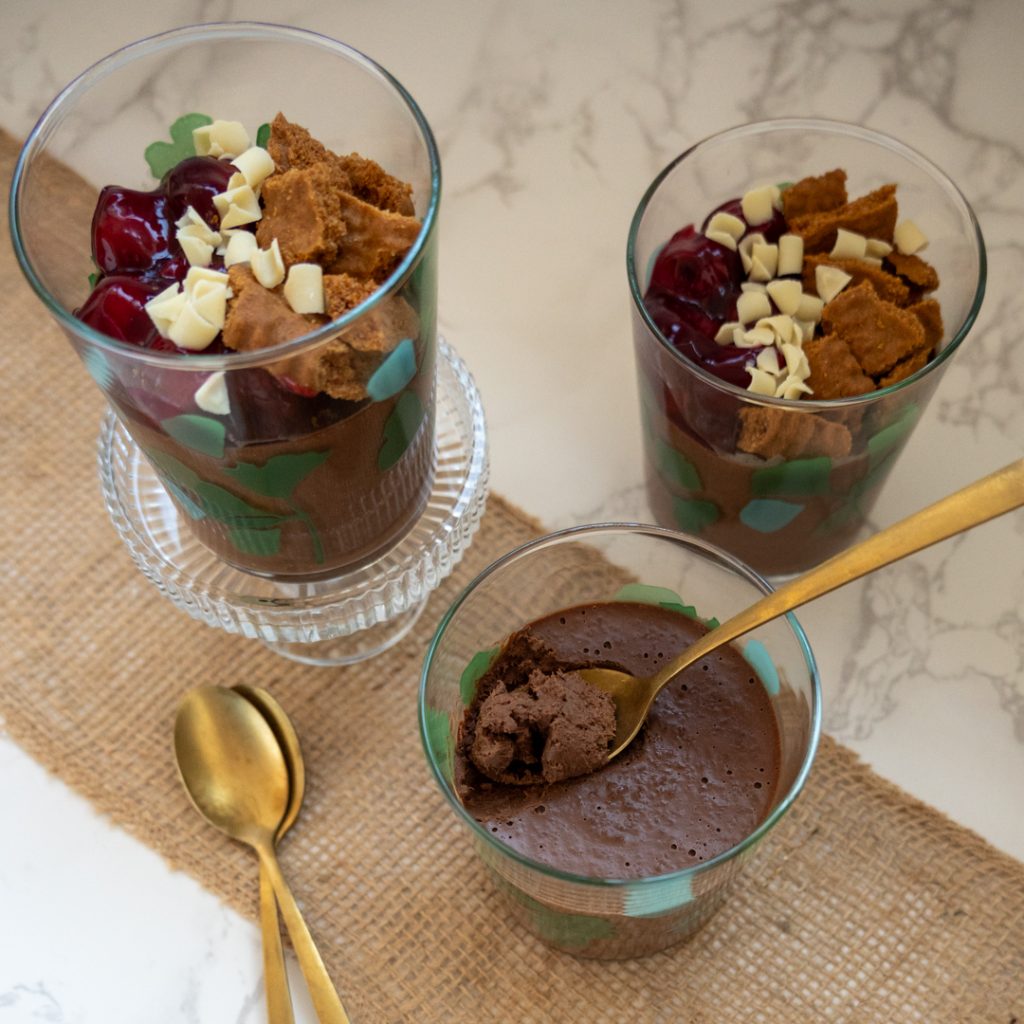 Haverrijst chocolade mousse