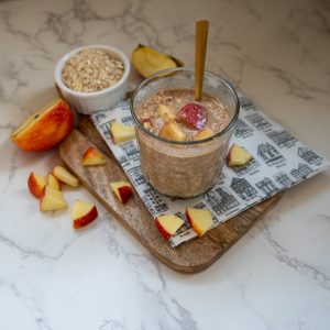 Appeltaart overnight oats