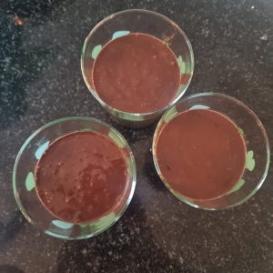 Haverrijst chocolade mousse