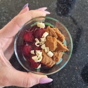 Haverrijst chocolade mousse