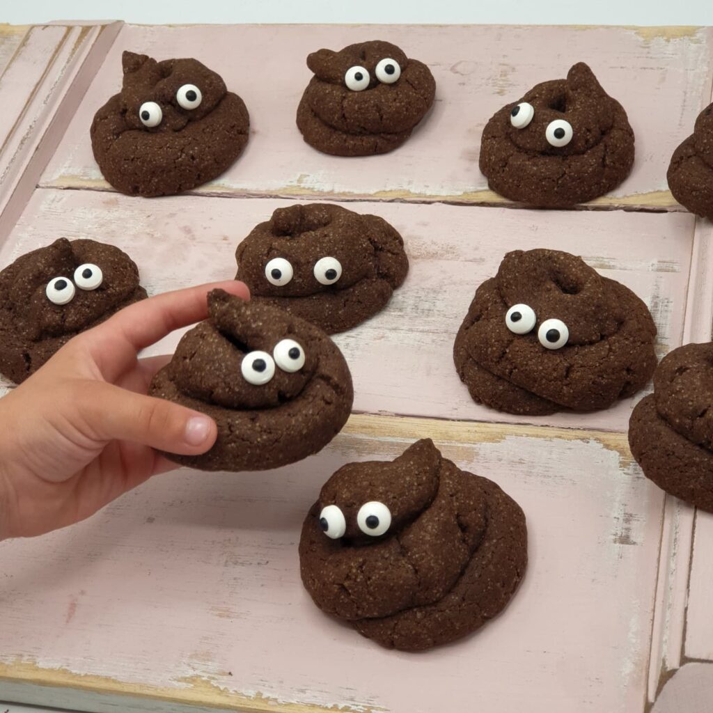 Poopie Droppings Cookies Baksels by Mandy