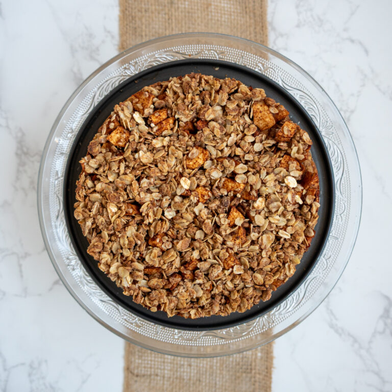 Gezond appel havermout taartje