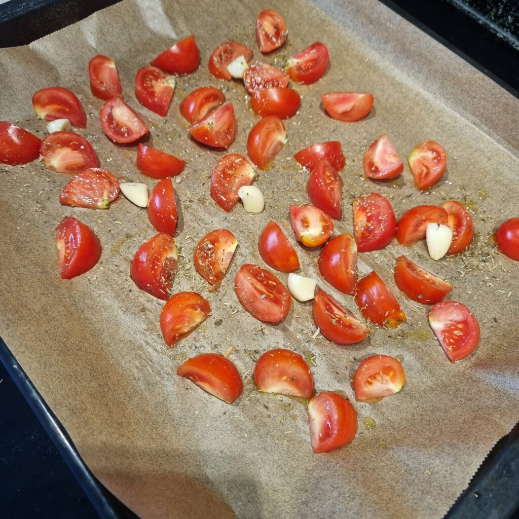 zongedroogde tomaten op olie