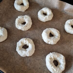 cottage cheese bagels
