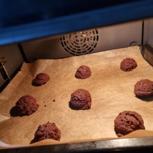 Chocolade munt cookies