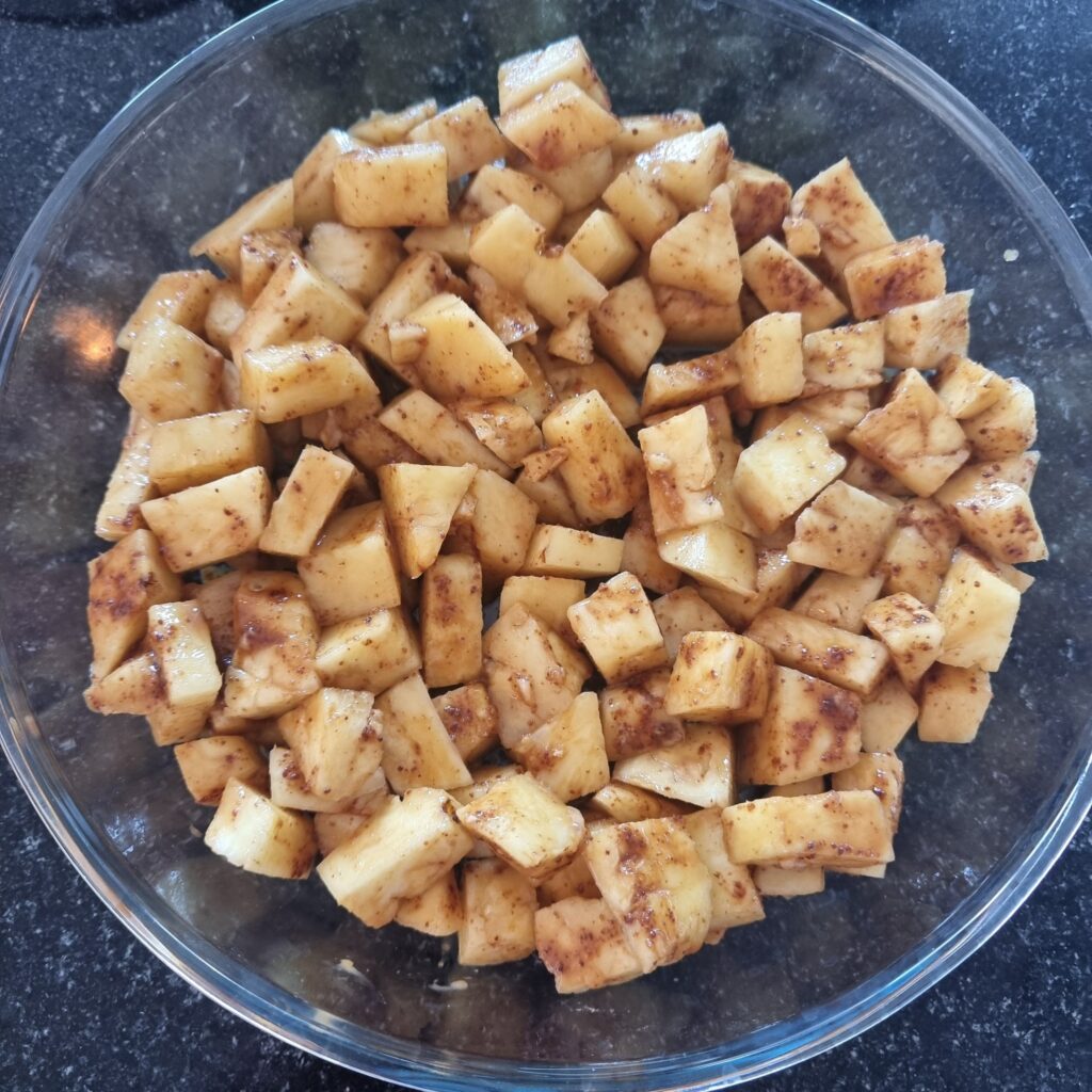 Ananas kruimel Baksels by Mandy