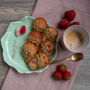 Aardbeien Madeleines Baksels by Mandy