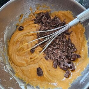 Stracciatella blondies Baksels by Mandy