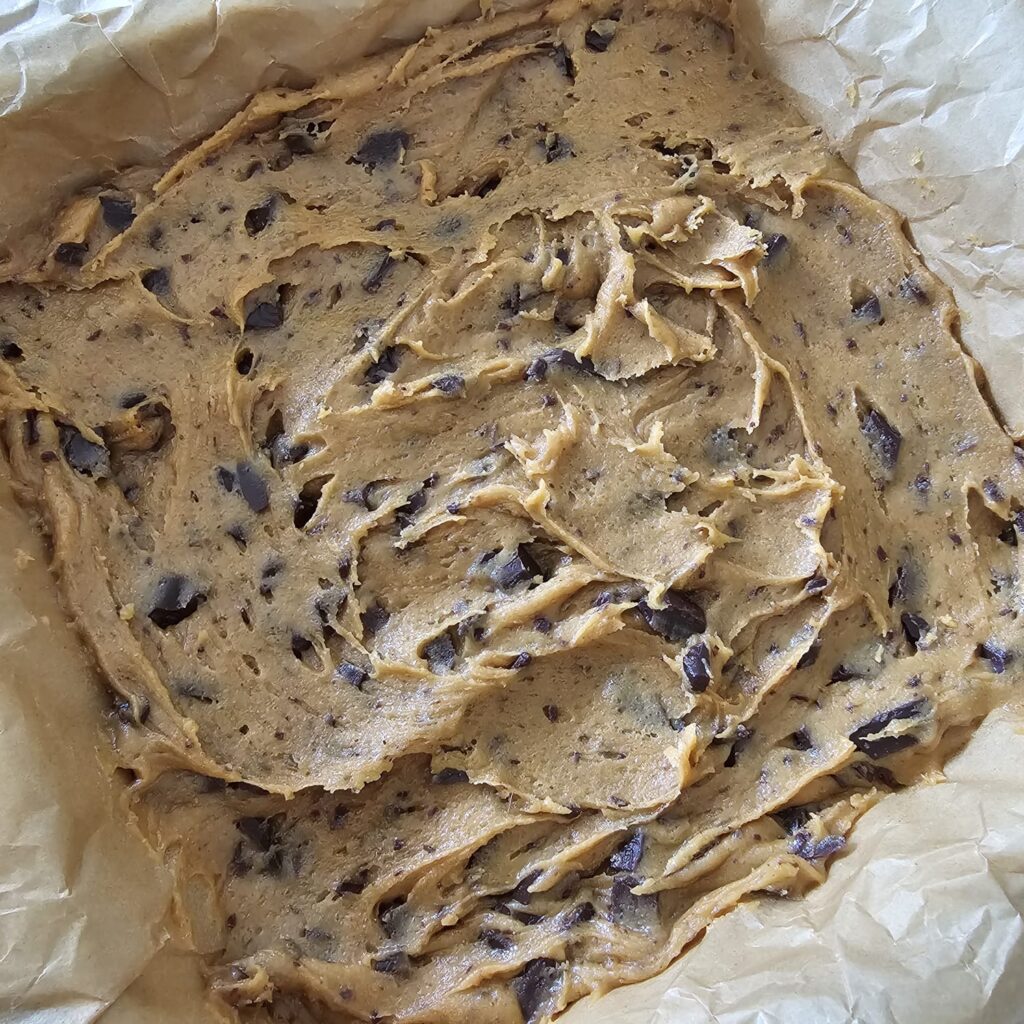 Stracciatella blondies Baksels by Mandy