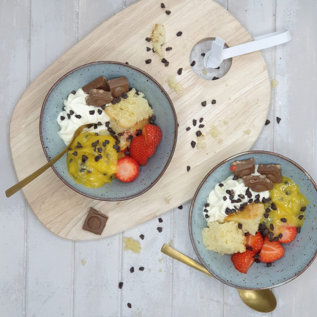 Leftover toetjes bowl Baksels by Mandy