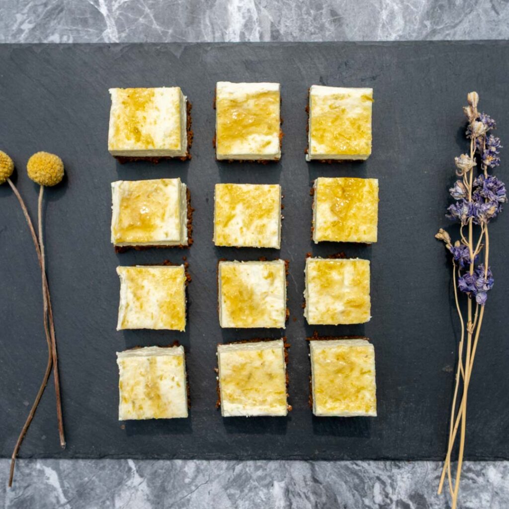 Nobake lime cheesecake bites Baksels by Mandy