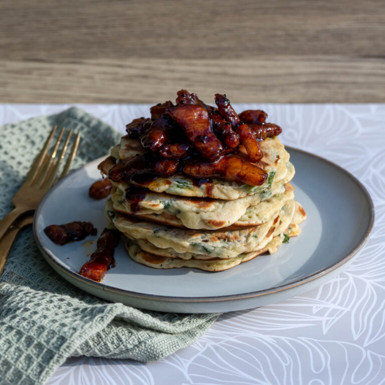 Andijvie pancakes Baksels by Mandy