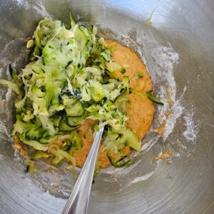 Courgette fritters Baksels by Mandy