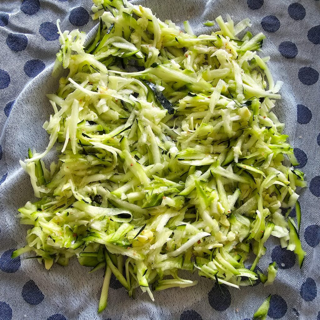 Courgette fritters Baksels by Mandy