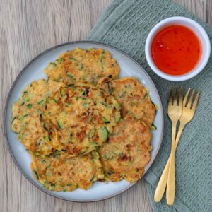 Courgette fritters Baksels by Mandy