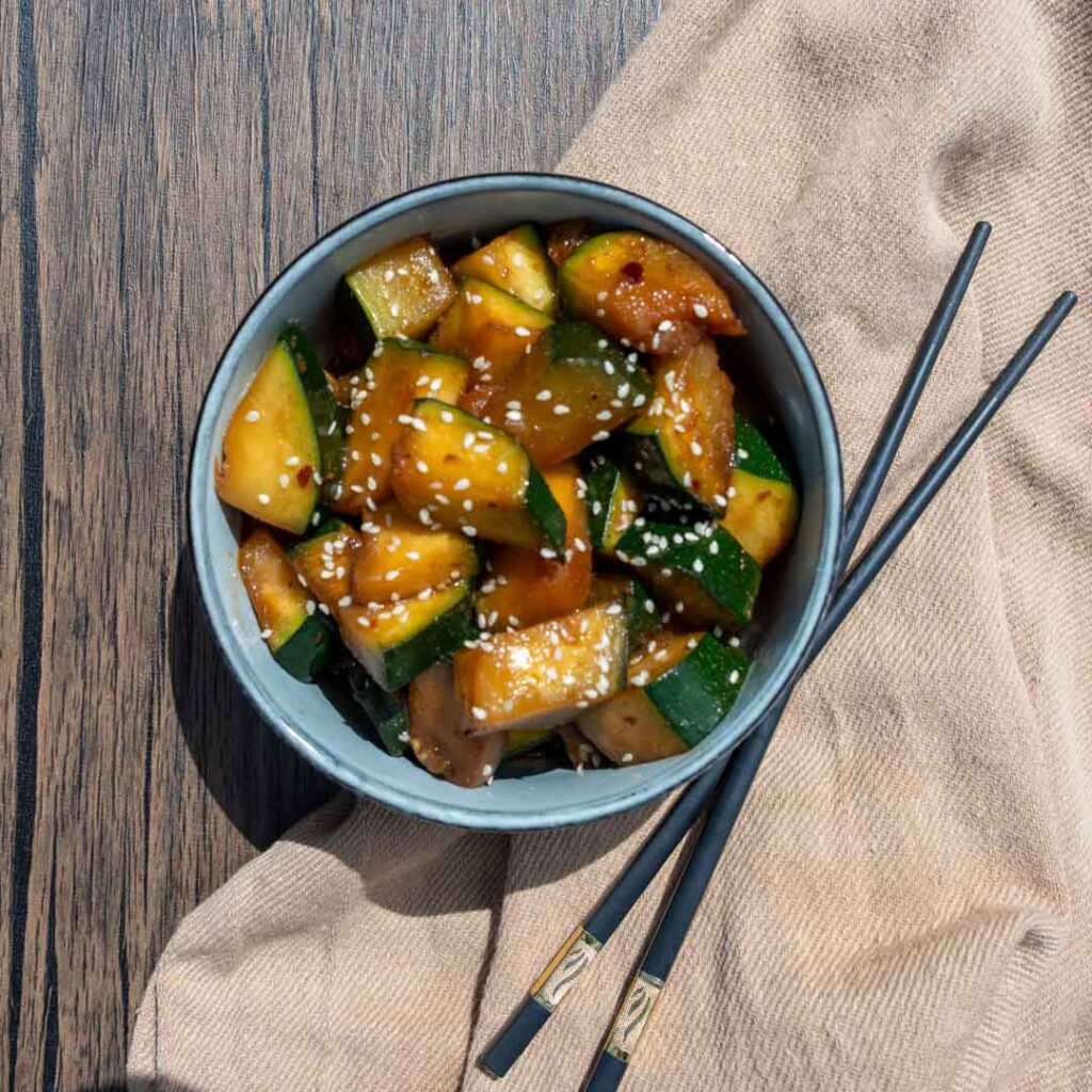 Hibachi Courgette Baksels by Mandy