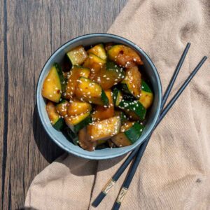 Hibachi Courgette Baksels by Mandy