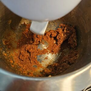 Leftover chocolade koek squares Baksels by Mandy