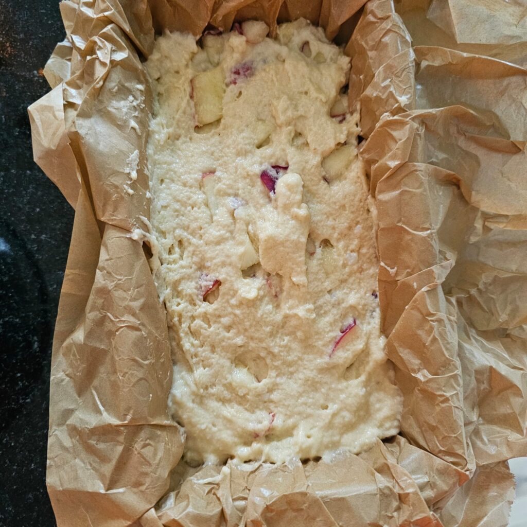 Nectarine kwark cake Baksels by Mandy