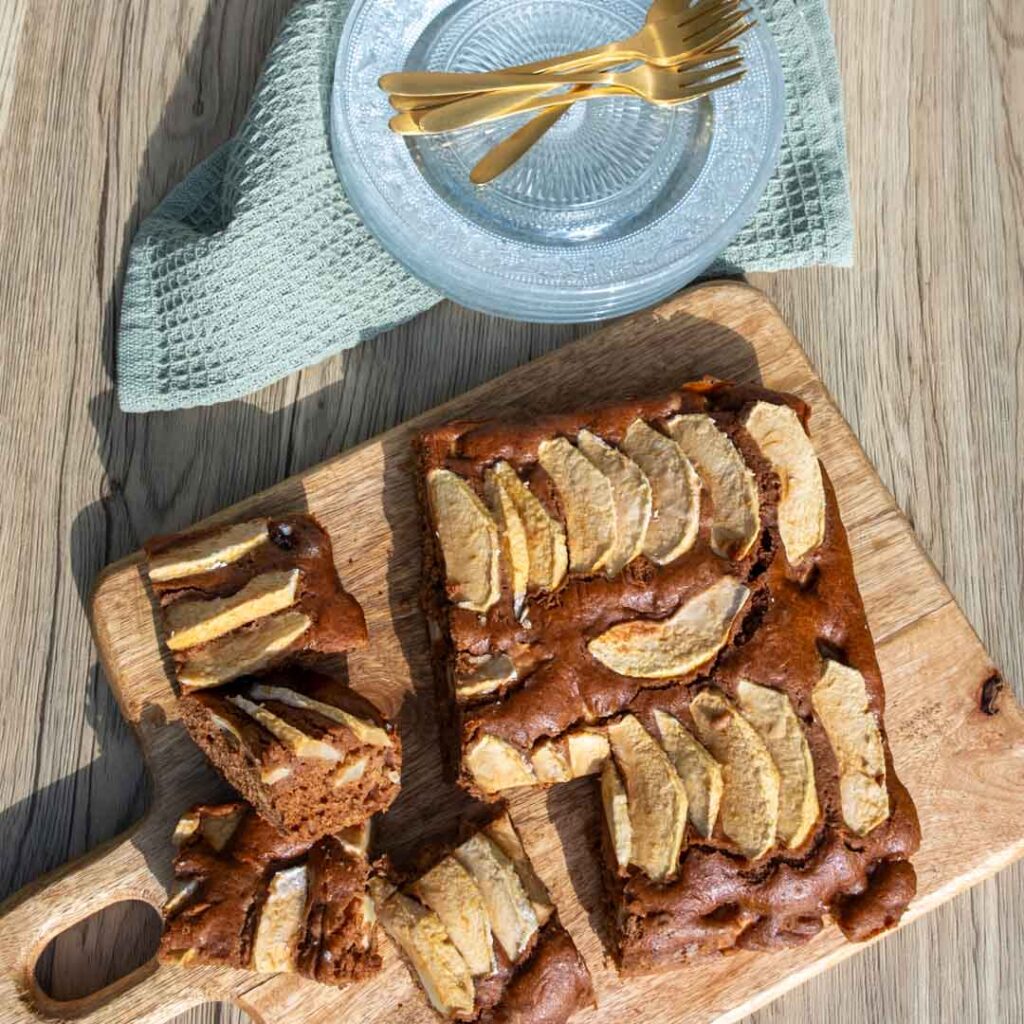 Appel speculaas yoghurt cake Baksels by Mandy