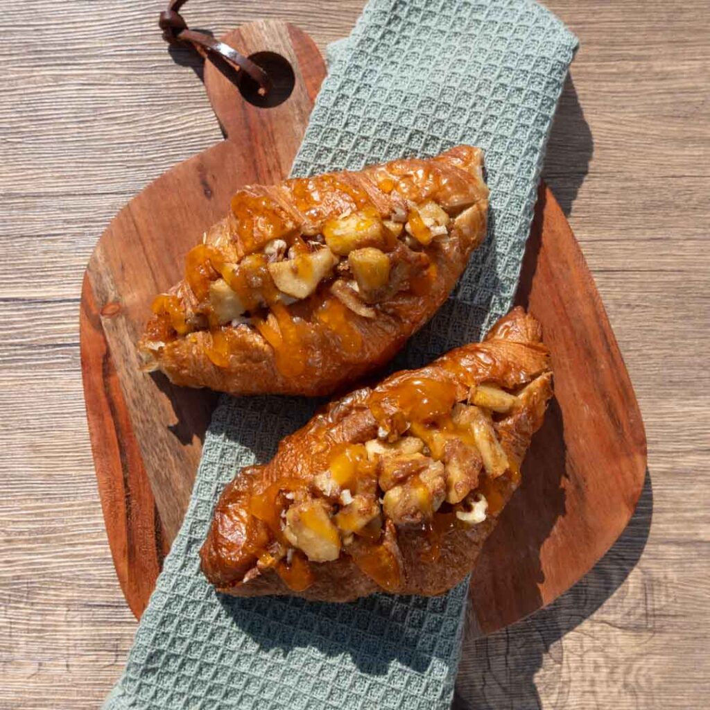 Apple pie Croissant Baksels by Mandy
