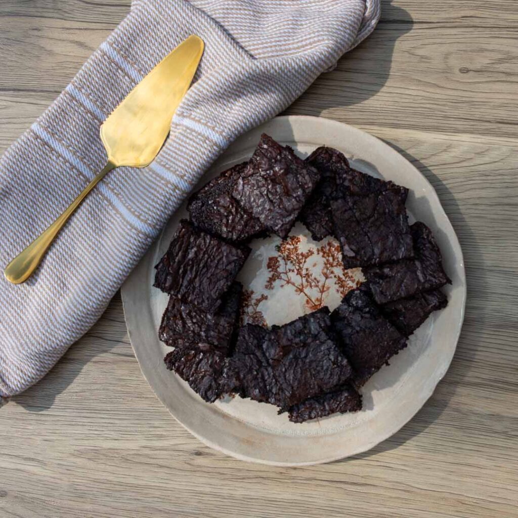 Chocolade pasta brownies Baksels by Mandy
