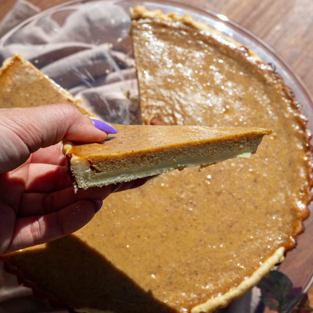 Pompoen taart Baksels by Mandy