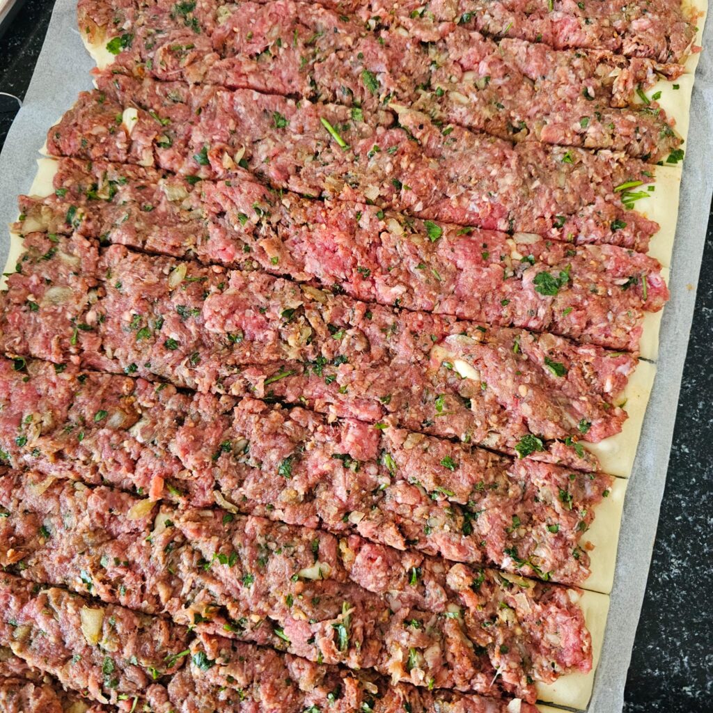 Gehakt broodjes met Baharat Baksels by Mandy