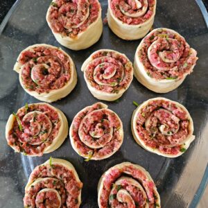 Gehakt broodjes met Baharat Baksels by Mandy