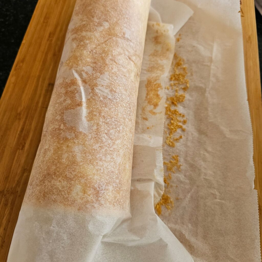 Peren roll cake Baksels by Mandy