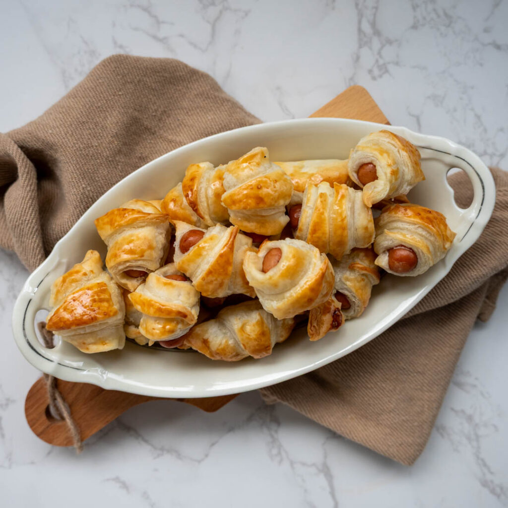 Pigs in blankets Baksels by Mandy