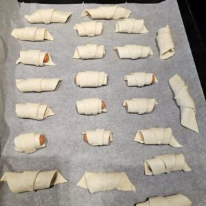 Pigs in blankets Baksels by Mandy