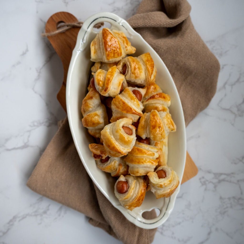 Pigs in blankets Baksels by Mandy