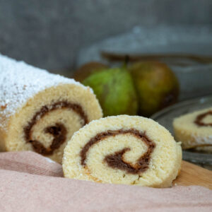 Roll cake Peer Baksels by Mandy