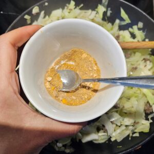 Witte kool stamppot Baksels by Mandy