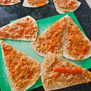 Tortilla wrap croissants Baksels by Mandy