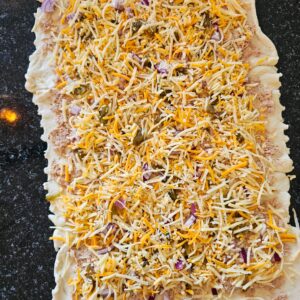 Tuna melt rolls Baksels by Mandy