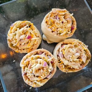 Tuna melt rolls Baksels by Mandy