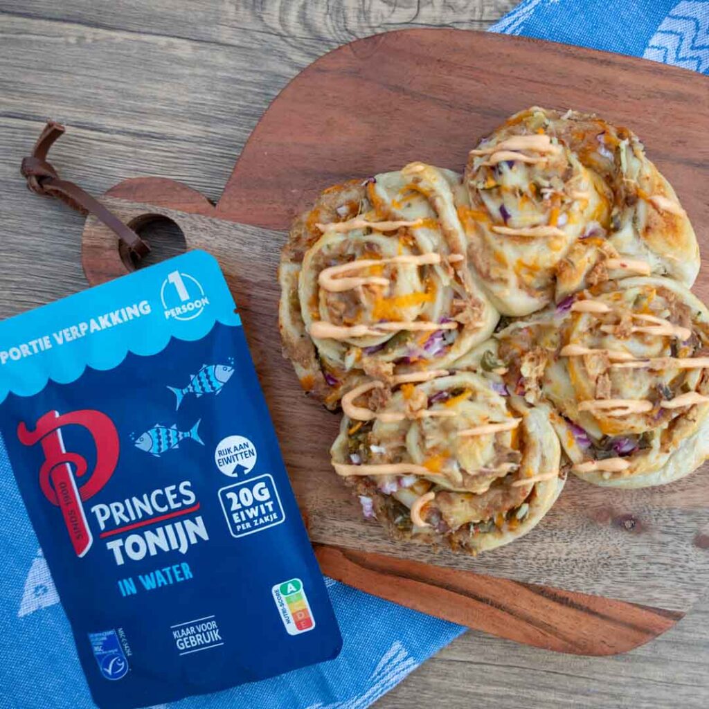 Tuna melt rolls Baksels by Mandy