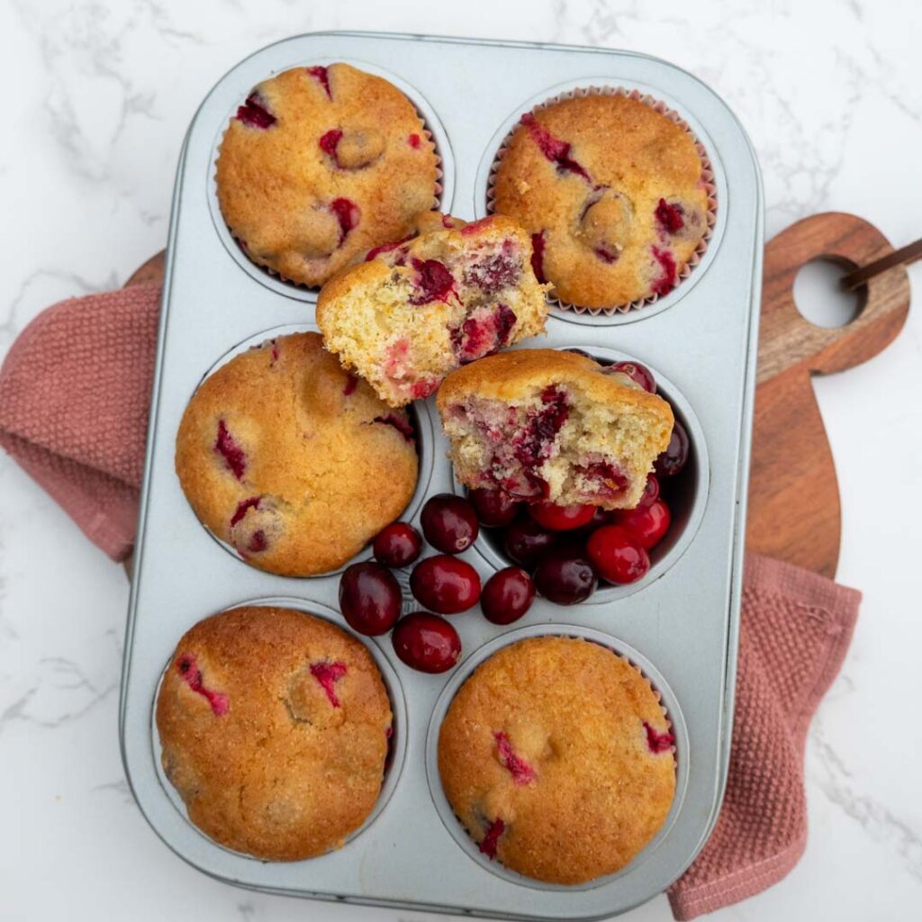 Cranberry Muffins Baksels by Mandy