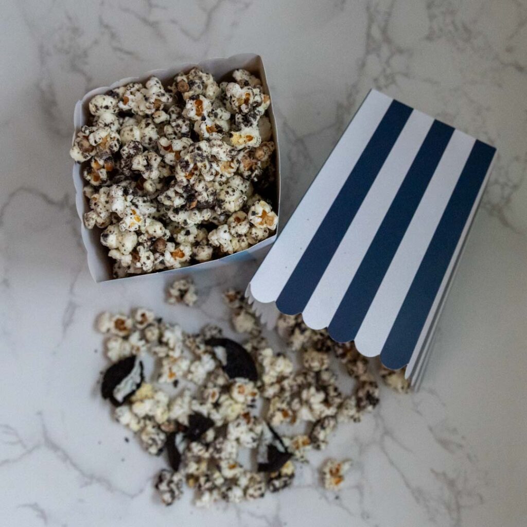 Oreo popcorn Baksels by Mandy