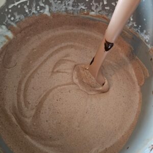 Chocolade Dubai ijs Baksels by Mandy
