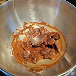 Chocolade Dubai ijs Baksels by Mandy