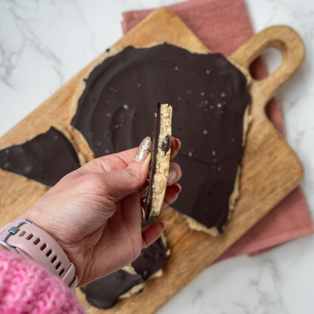 Cookie dough Bark Baksels by Mandy