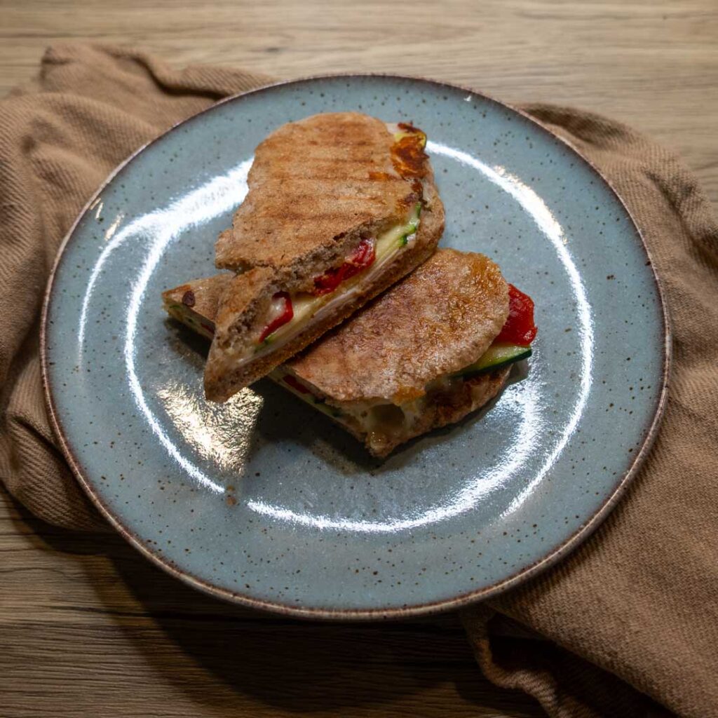 Volkoren Panini's Baksels by Mandy