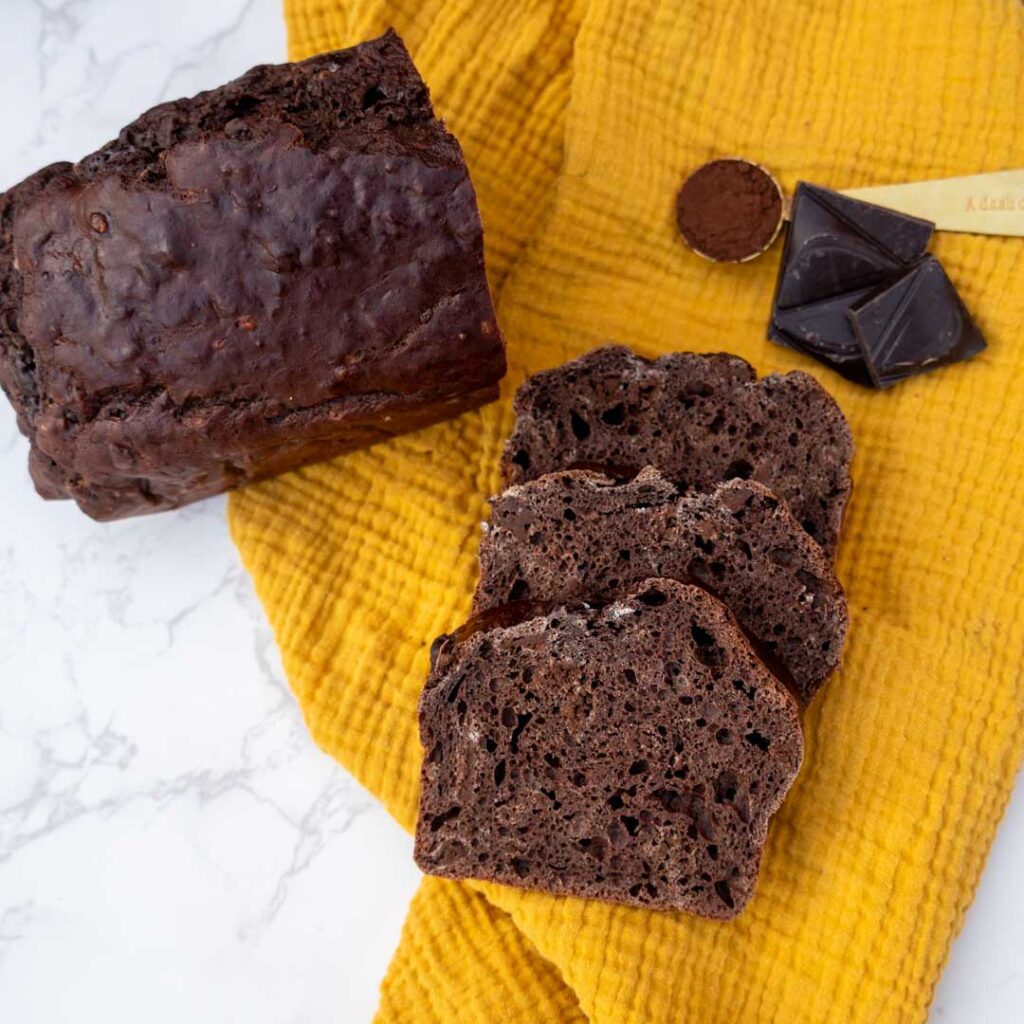 Chocolade bananenbrood Baksels by Mandy