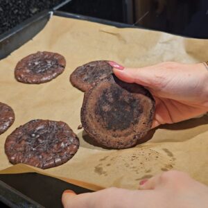 Chocolade koekjes zonder bloem Baksels by Mandy