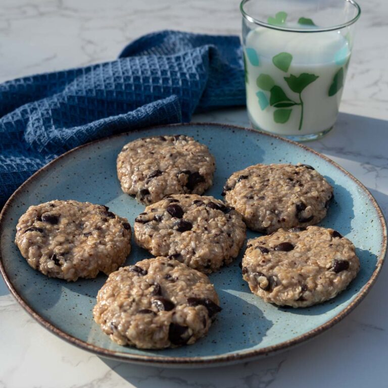 Nobake havermout cookies Baksels by Mandy